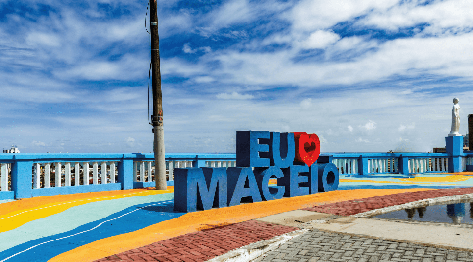 O letreiro de Alagoas vale um clique para o Instagram