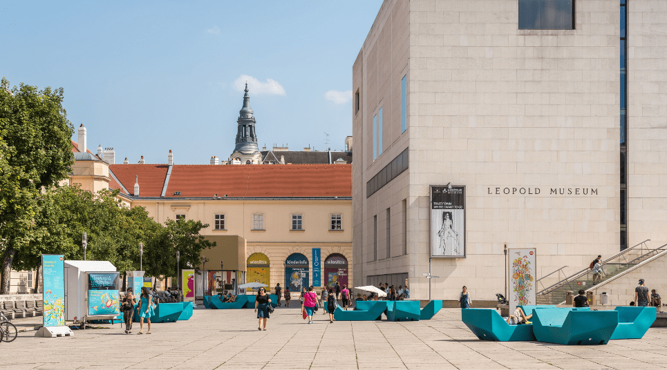 Museu futurista em Viena