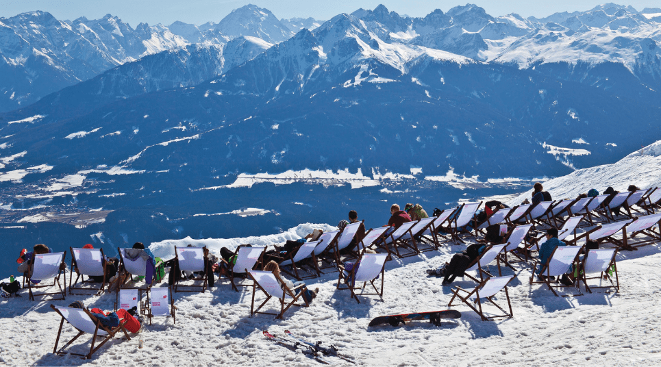 Mirante em Innsbruck