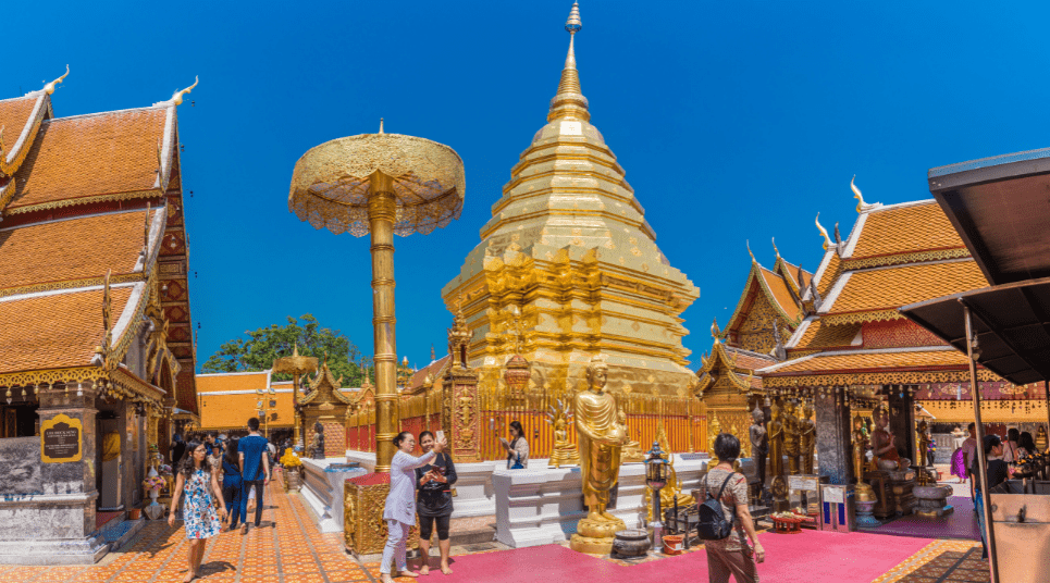 Templo em Chiang Mai