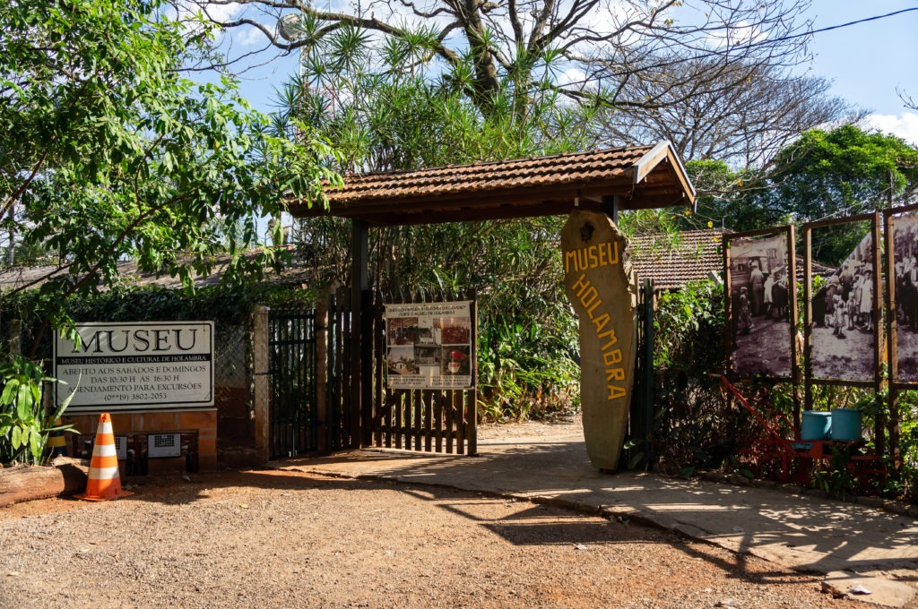 Entrada do Museu de Holambra