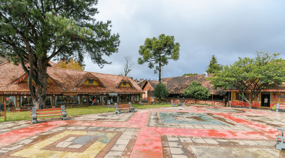 Principal avenida de Gramado