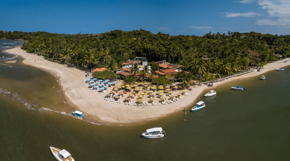 Praia em Boipeba