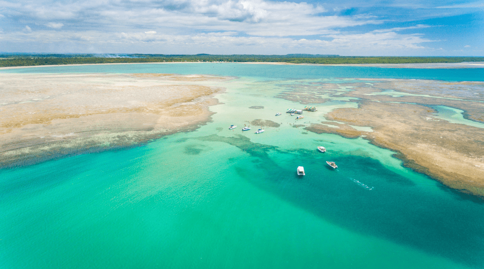 Piscinas naturais de Boipeba