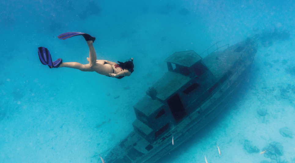 Snorkel no Caribe