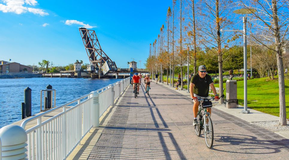 Riverwalk passeio em Tampa