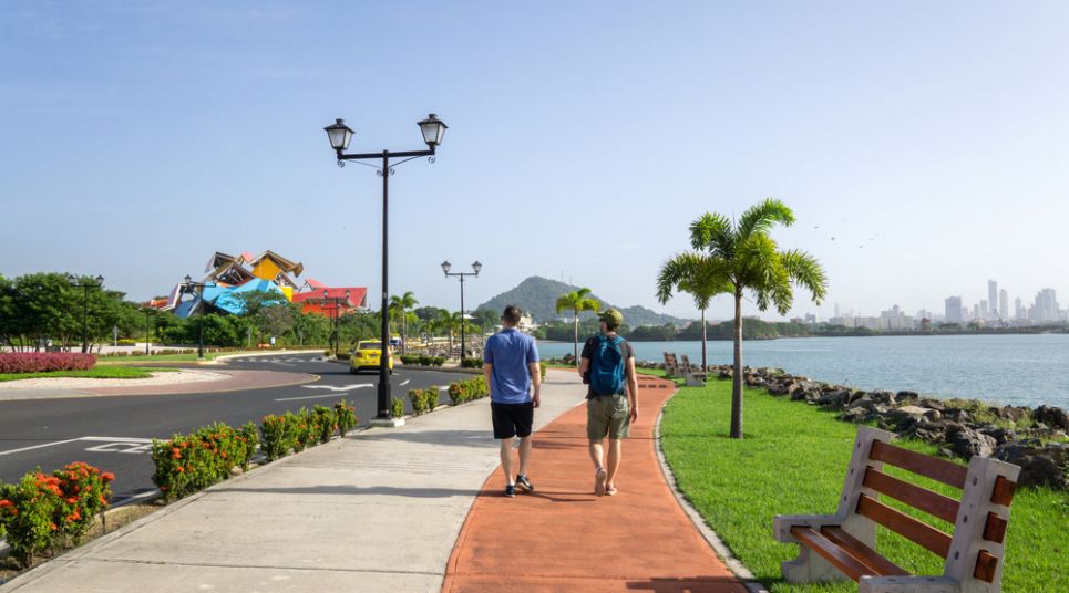 Amador Causeway na Cidade do Panamá